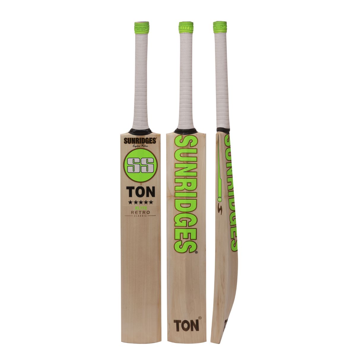 SS Cricket Bat Ton Retro Elite English Willow